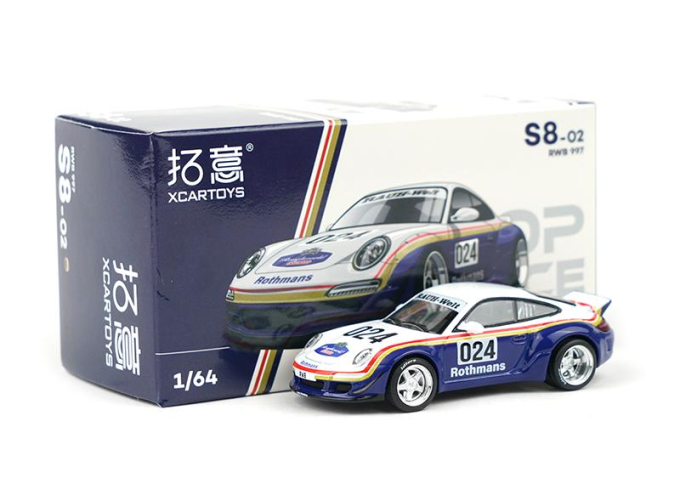 PORSCHE RWB 997 #024, blue / white