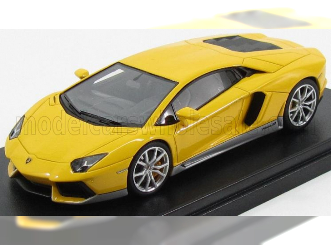 LAMBORGHINI Aventador Lp700-4 Miura Homage 2013, Giallo Fly - Yellow Silver