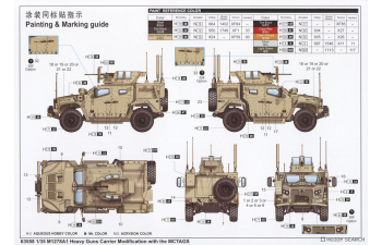 Сборная модель M1278A1 Heavy Guns Carrier modification with the MCTAGS