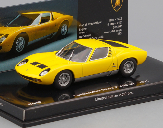 LAMBORGHINI Miura P 400 SV (1971), yellow