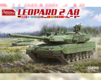 Сборная модель танк Leopard 2 A8