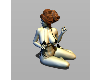 Фигура pin ap микро бикини, окрашенная