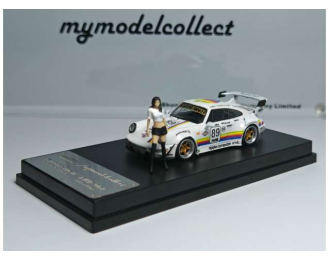 PORSCHE RWB 964 with High Wing #89 *Apple* with figure, various