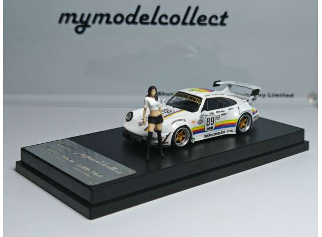 PORSCHE RWB 964 with High Wing #89 *Apple* with figure, various