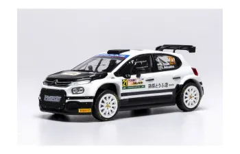 CITROEN C3 Rally2 Team Aec Dg Sport №21 Rally Japan (2024) Nikolay Gryazin - Konstantin Aleksandrov, White Black