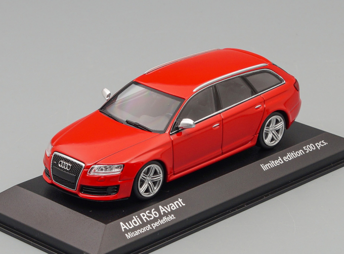 AUDI RS6 Avant (2007), red