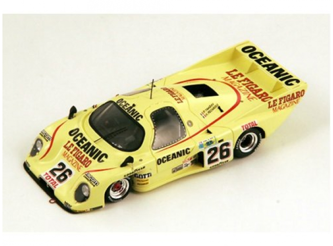 RONDEAU M 379 C 26 LM 1981 H. Pescarolo - P. Tambay, yellow