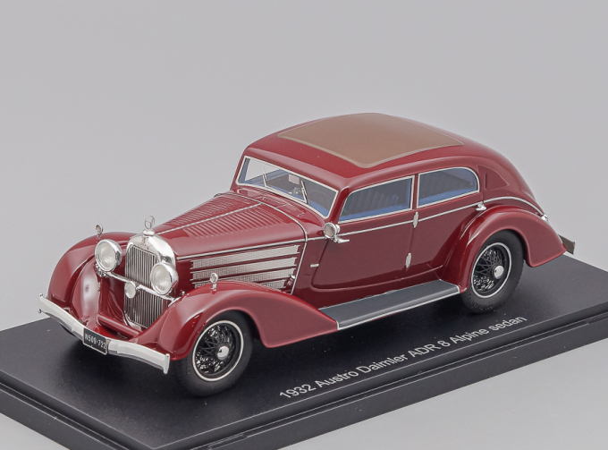 Austro-Daimler ADR 8 Alpine Sedan 1932, dark red