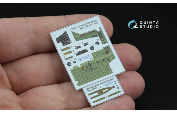 3D Декаль интерьера кабины Bristol Blenheim Mk.IV (Airfix)