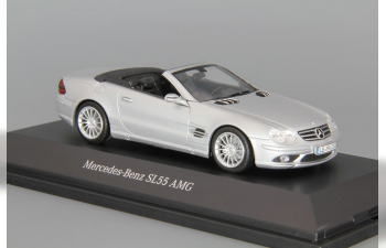 MERCEDES-BENZ SL 55 AMG, silver