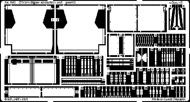 Фототравление для Sturmtiger exterior