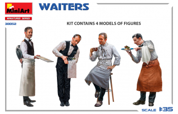 Сборная модель FIGURES Waiters - Camerieri