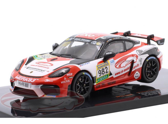 PORSCHE 718 Cayman GT4 CS #982 24h Nuerburgring Christoph Krombach, Richard Jodexnis, René Höber (2025)