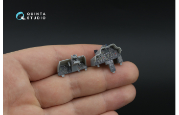 3D Декаль интерьера кабины AH-64A (Trumpeter) (малая версия)