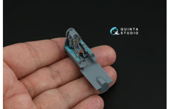 3D Декаль интерьера кабины МиГ-21БИС Ранний (с системой Лазурь-М) (Eduard) (с 3D-печатными деталями)