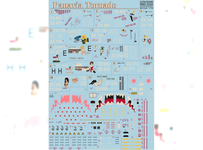 Panavia Tornado Wet decal