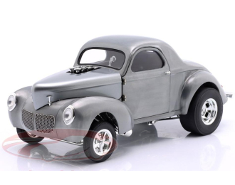 Willys Gasser Hammered Steel (1940), clear finish