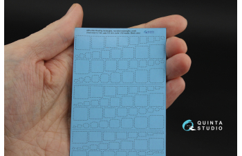 Клепочные ряды: прямоугольники и овалы (размер клепки 0. 20 mm, интервал 0.8 mm, масштаб ), черны