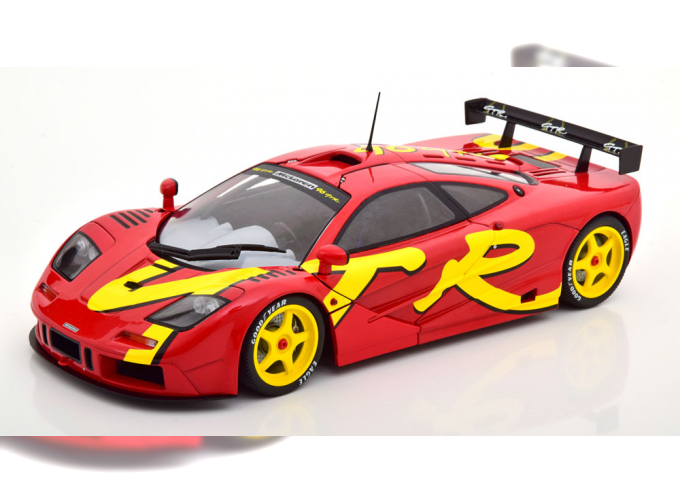 MCLAREN F1 GTR (1996), red/yellow