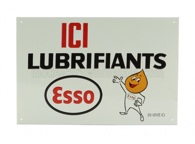 ACCESSORIES Metal Plate - Esso Ici Lubrifiants