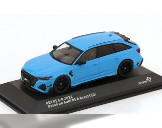 AUDI RS6-R Abt Sw Station Wagon (2022), light blue