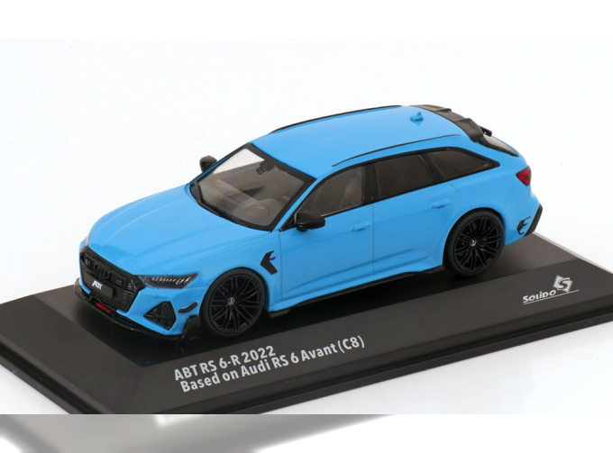 AUDI RS6-R Abt Sw Station Wagon (2022), light blue