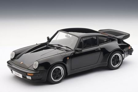 PORSCHE 911 (930) 3.3 TURBO 1986, BLACK UNI