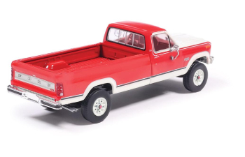 FORD F-128 XLT Lariat Pick-up (1984), red / white