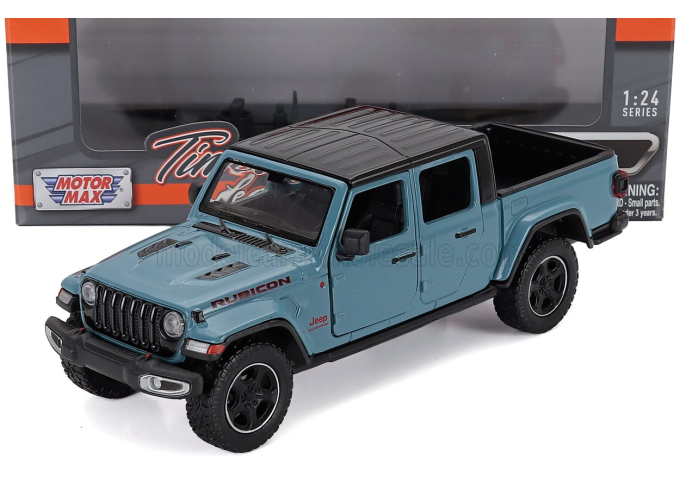 JEEP Gladiator Rubicon Pick-up Hard-top (2021), Light Blue