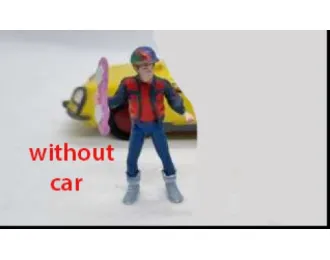 Фигурка BTTF part II Marty McFly with Hoover Board figure