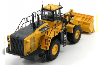 KOMATSU Wa600 Ruspa Gommata - Scraper Tractor, Yellow Black