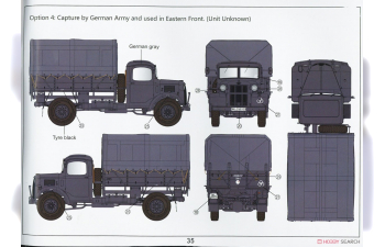 Сборная модель WWII British Army Closed Cab 30-cwt 4x2 GS Truck