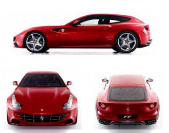 FERRARI FF 2010, red