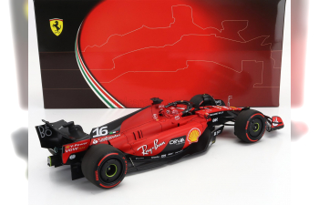 FERRARI F1 Sf-23 Team Scuderia Ferrari №16 3rd Belgium Gp (2023) Charles Leclerc, Red Black