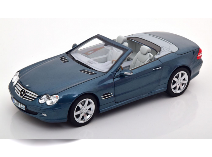 MERCEDES-BENZ SL 500 R230 Convertible (2001-2006), bluemetallic