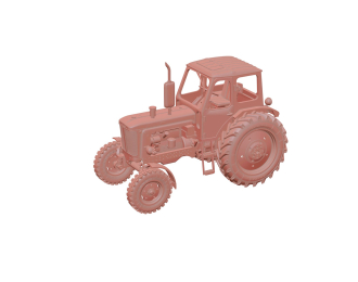 Сборная модель Трактор ЮМЗ-6Л