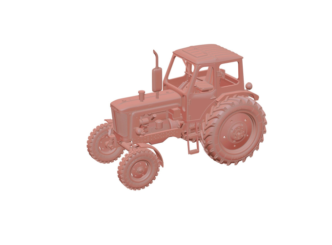 Сборная модель Трактор ЮМЗ-6Л