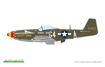 Сборная модель американский истребитель P-51D-5 Mustang (Weekend)