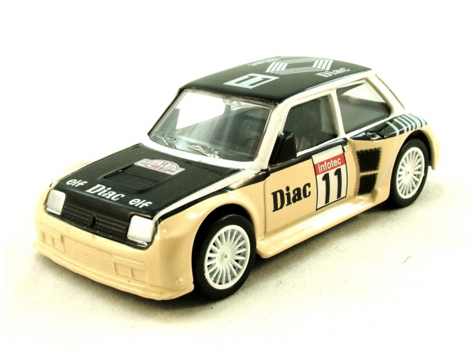 RENAULT 5 Maxi Turbo (1986), black / cream