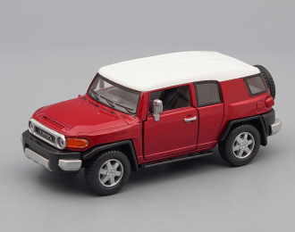 TOYOTA FJ Cruiser, cherry / white