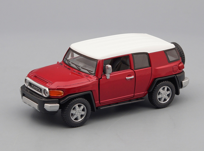 TOYOTA FJ Cruiser, cherry / white