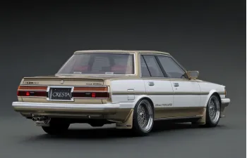 TOYOTA CRESTA GT Twin Turbo (GX71), white/gold