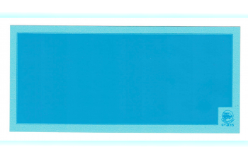 Декаль Цветовое поле (светло-синий), 80х170 мм.