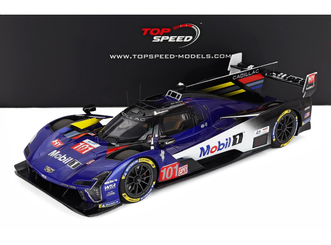 CADILLAC V-series R 5.5l V8 Team Cadillac Wtr №101 24h Le Mans (2025) Filipe Albuquerque - Jordan Taylor - Ricky Taylor, Blue White