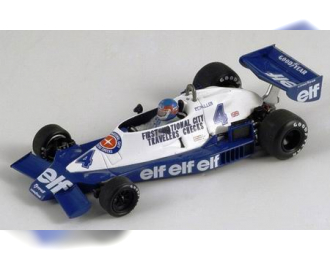 TYRRELL 008 №4 Winner Monaco GP (Patrick Depailler) 1978, white