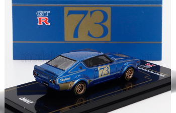 NISSAN Skyline 2000 Gt-r (kpgc110) №73 Tuned Version (1973), Blue Gold