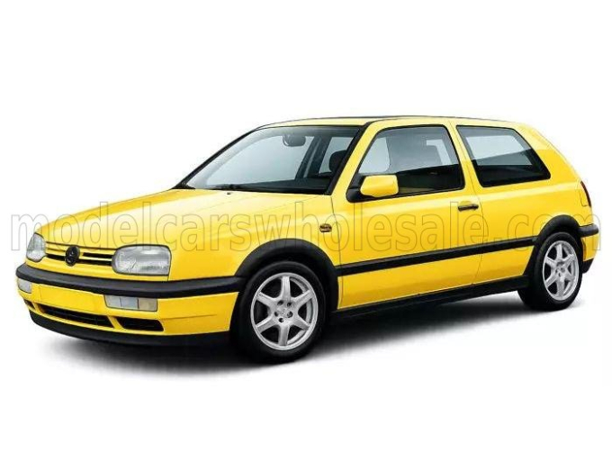 VOLKSWAGEN Golf III GTi (1994), yellow