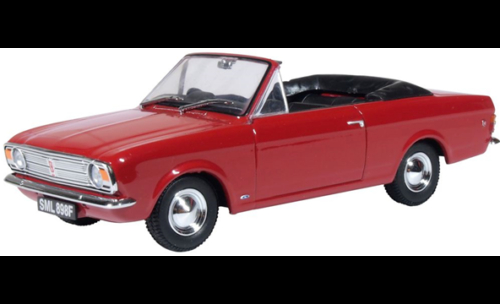FORD Cortina MkII Crayford Convertible (открытый) 1967 Dragoon Red