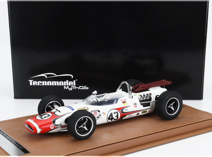 LOLA T90 №43 Indianapolis Indy 500 (1966) Jackie Stewart, White Red