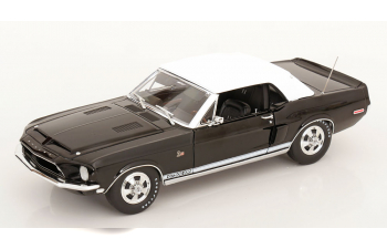 FORD Shelby Mustang G.T.500 Convertible (1968), black